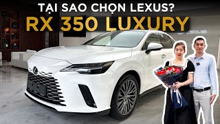 Thanh niên 9x Thái Nguyên đập hộp Lexus RX350 Luxury gần 5 tỷ tặng vợ  | Lê Minh Thành