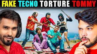 FAKE TECHNO GAMERZ TORTURES TOMMY VERCETTI &amp; KEN ROSENBERG😱🔥 | NIKO BELLIC | GTA 5