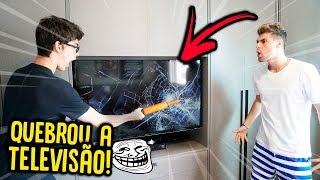 QUEBREI A TV DO REZENDE!! - TROLLANDO REZENDE [ REZENDE EVIL ]