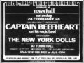 Capture de la vidéo Captain Beefheart & The Magic Band - Live At The Town Hall, New York City 02/24/73 (High Quality)