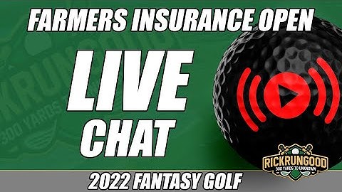 Farmers Insurance Open LIVE CHAT! Fantasy Golf Ownership, Weather, Q&A