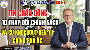 CHÍNH PHỦ ÚC RA ĐÒN! 10 THAY ĐỔI VỀ CHÍNH SÁCH VISA GÂY RÚNG ĐỘNG TẠI ÚC #12Visa #dinhcuuc #duhocuc