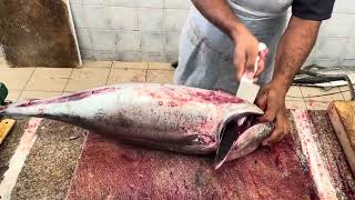 Masterchef Oman Fish Cutting|| Mastering Skills of Omani Fish Cutting|| Oman Chef Fish Fillet Skills