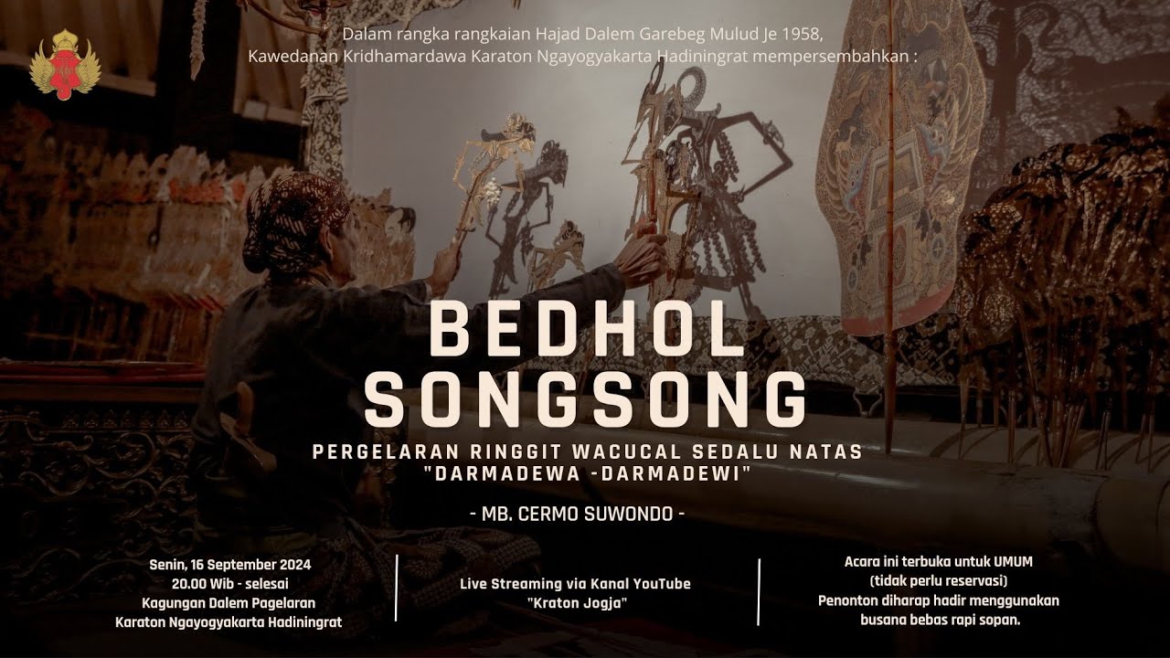 Bedhol Songsong Mulud JE 1958: Ringgit Wacucal Lampahan Darmadewa Darmadewi