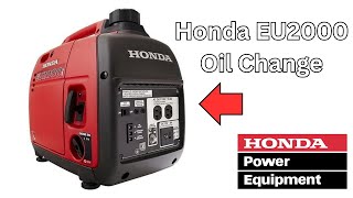 How To Change The Oil On A Honda EU2000 / EU2200 Generator #hondagenerator #smallenginerepair by machinesnmetal 117 views 7 months ago 5 minutes, 13 seconds