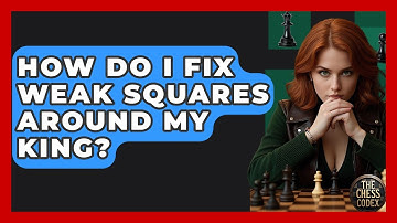 How Do I Fix Weak Squares Around My King? - The Chess Codex