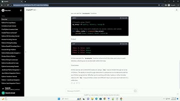 for loop through array python