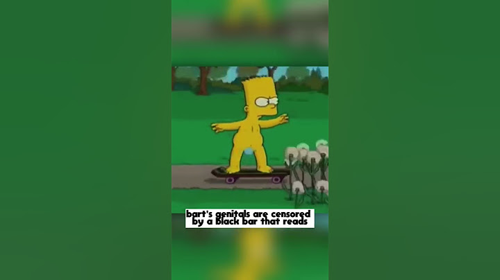 Did you that in “THE SIMPSONS MOVIE”…