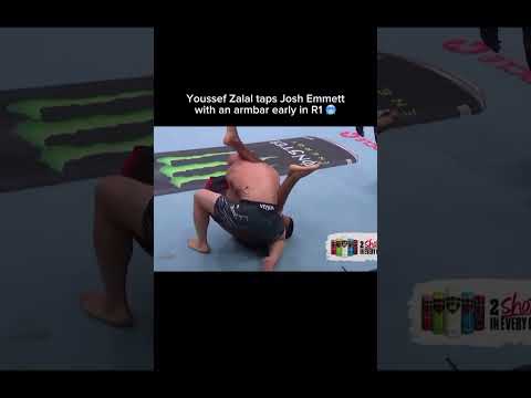 Zalal Gets The Sub Early Ufc Mma Joshemmett Youssefzalal Ufc320 Bjj Submission 