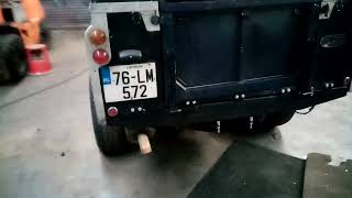 First startup of 300tdi in series 3 land rover