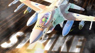 F-16 Viper Strike Deep In Enemy Territory | DCS World