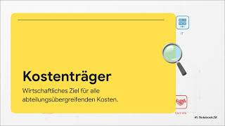 73. Kostenrechnung Basics: Der Kostenträger als „Sammelordner“