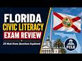 Must Know: FCLE Review — Florida Civic Literacy Exam Questions Explained 2026 #fcleexam