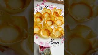 Wei-Chuan USA Creative Recipe! Easter Smoked Salmon and Cream Cheese Wonton Cups