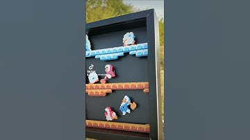Ice Climber #diorama #iceclimber #game #gift #shadowbox #walldecor