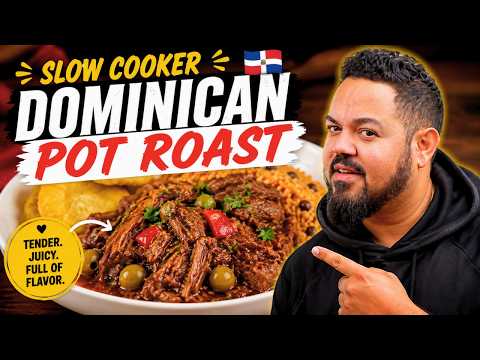 Slow Cooker Dominican Pot Roast (Carne Guisada Style)