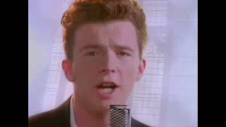 Rick Astley never gonna give you up in 8x speed but every never, slower. 4K 60fps CapCut AI remaster