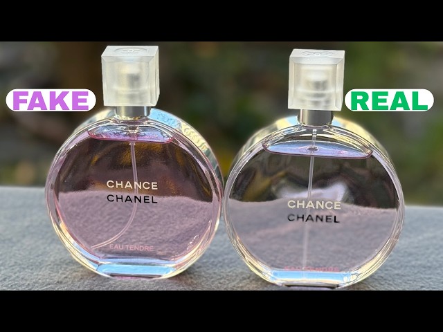 Fake vs Real Chanel Chance EDT Perfume 100 ml - YouTube