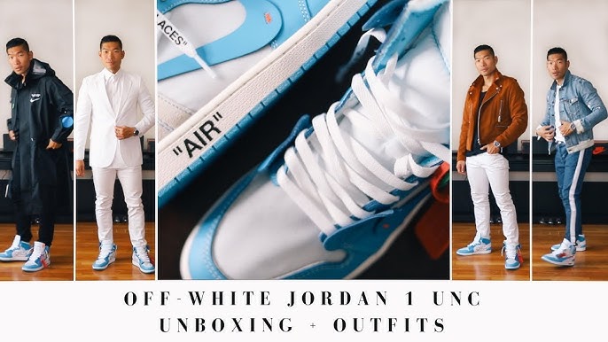 StockX Off White Jordan 1 UNC unboxing / Are They Legit?! 