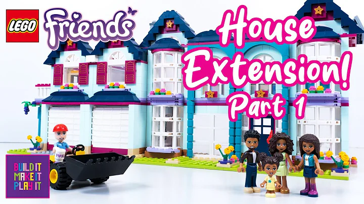 Lego 2021 Andrea's House Gets Extended! Part 1 - L...