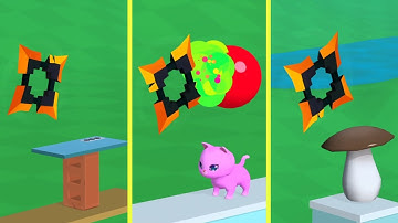 Dont Slice The Cats - Very Satisfying and Relaxing ASMR Slicing Video Game