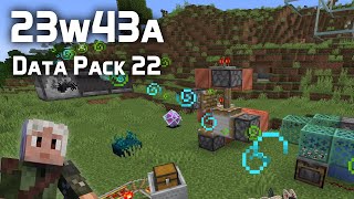 News in Data Pack Version 22 (23w43a): Tick Command!