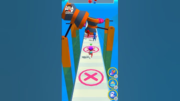 This Level Is Pure Chaos 😱  Fun Race 3D Level 21 #Shorts #trend #trending