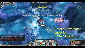 CABAL ONLINE (PH) Frozen Clue DX Dungeon ( Catacomb Frost ) Proof Of Swordman Quest Guide