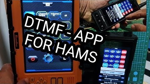 DTMF APP -for Hams, ANDROID