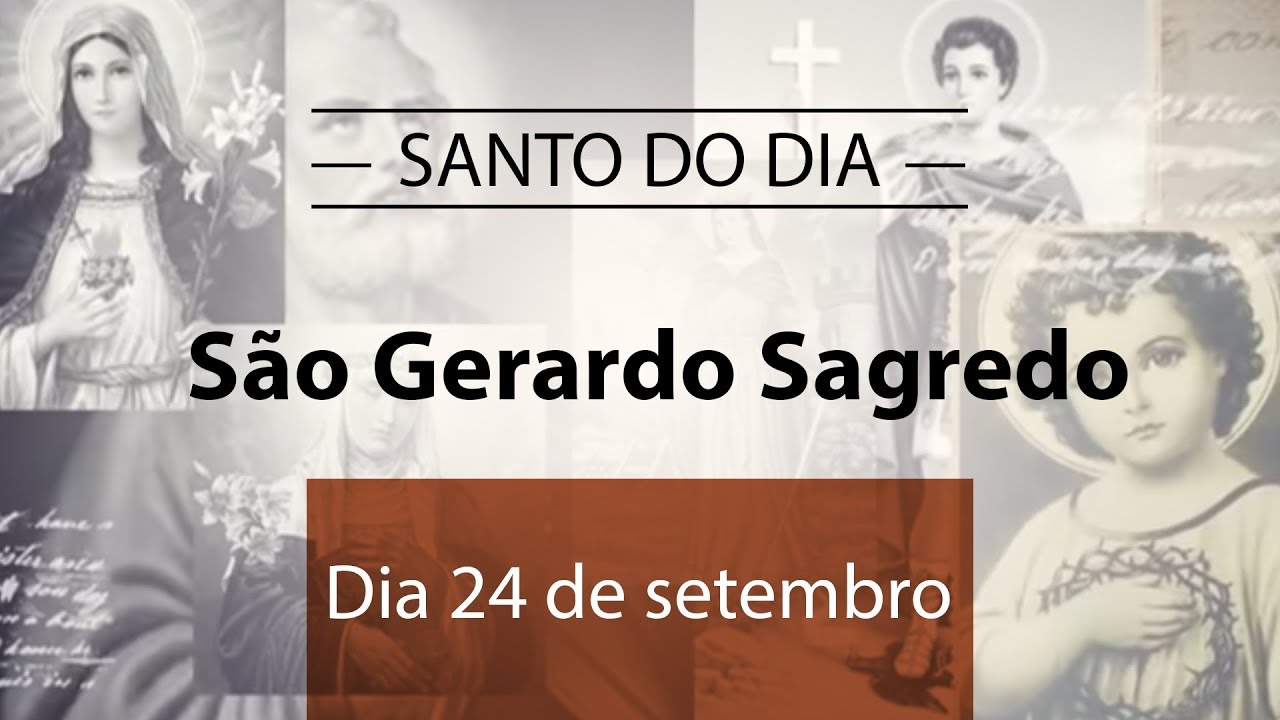 Santo do Dia 24 de setembro São Gerardo Sagredo YouTube Santo do Dia 24 de setembro São Gerardo Sagredo YouTube