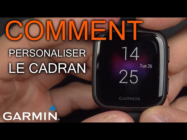 Comment Personnaliser l'Écran d'Accueil de la Garmin Venu 3 