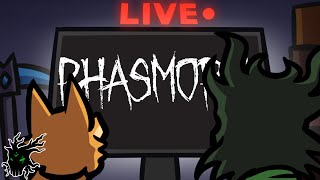 Scaring Friends in the New Phasmophobia Update! @KhaiosAfterDark