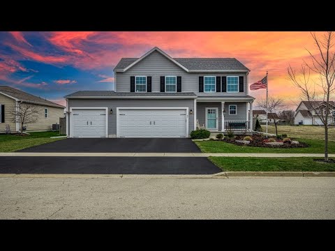 82 West Crabapple Drive, Cortland, IL home video tour