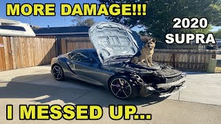 Rebuilding a 2020 Toyota Supra MK5 from COPART for CHEAP! (More Damage)