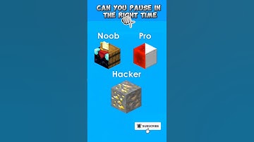 Minecraft Impossible Challenge You Can Pause In the right time// #impossible #challenge #minecraft