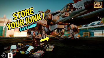QUICK GUIDE: How to STORE items on your SHIP in Starfield