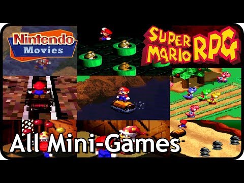 Super Mario RPG: The Legend of the Seven Stars - All Mini-Games