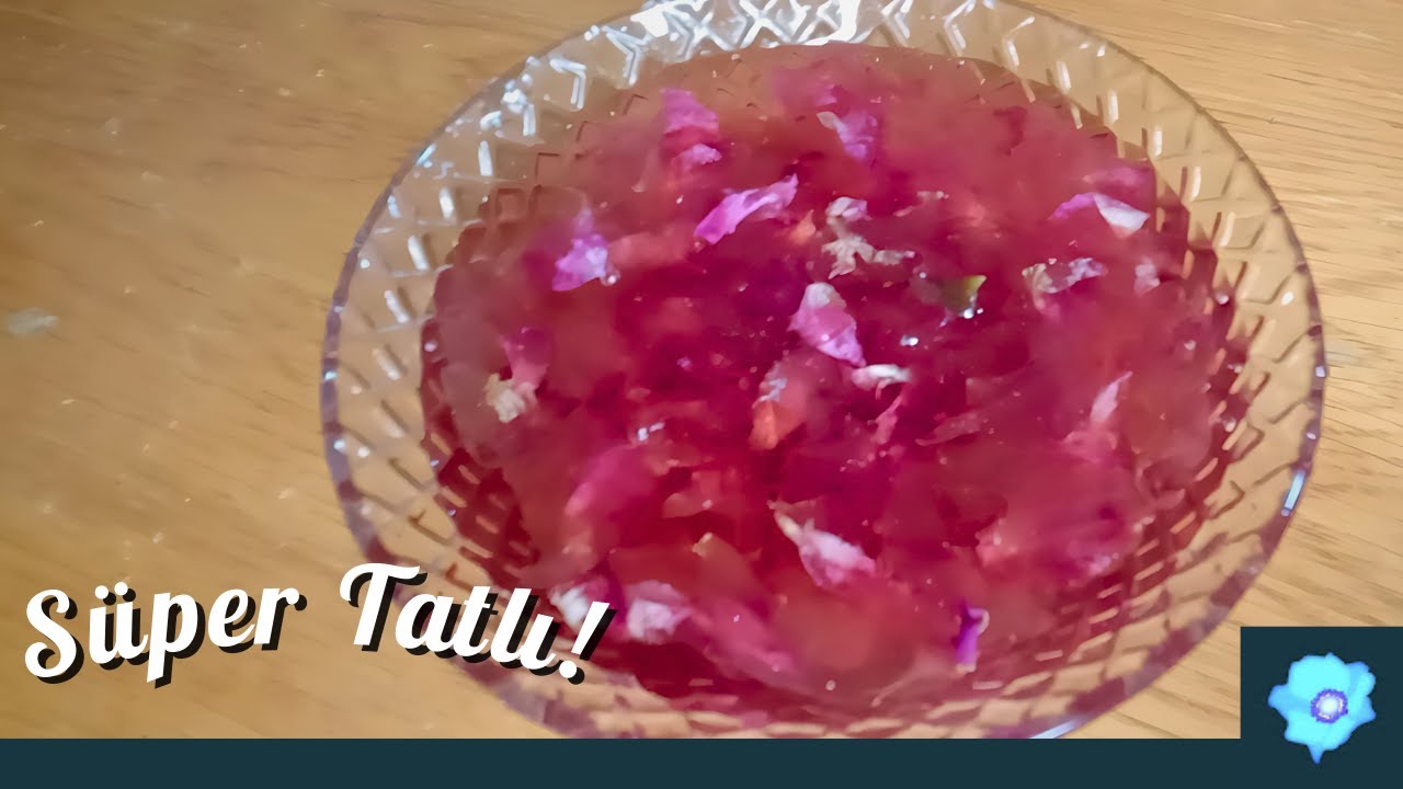 Tatlı Mı Tatlı Efsane Gül Reçeli Tarifi – Anemon'un Yemek Tarifleri