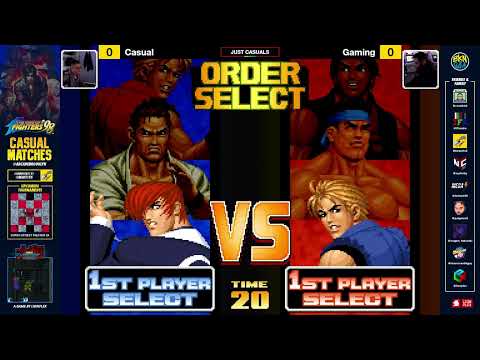 KOF98 Casuals at ArcadeBrooklyn
