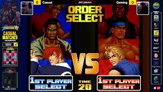 KOF98 Casuals at ArcadeBrooklyn