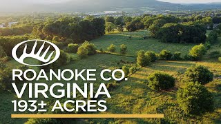 Roanoke County, VA 193± Acres