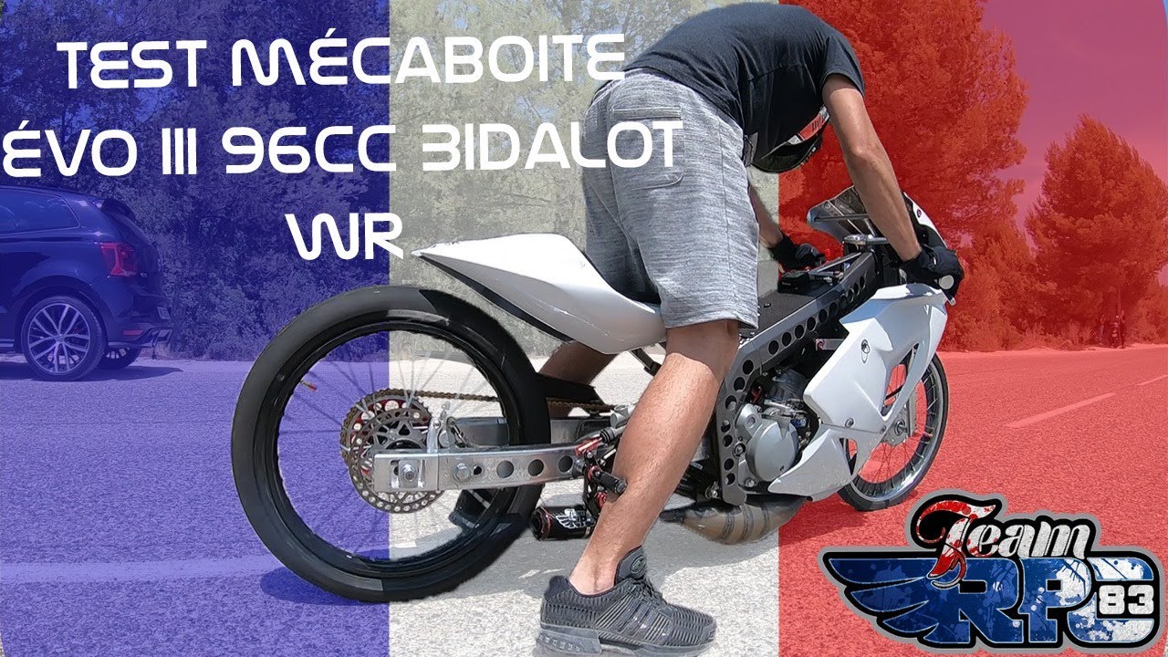 Test Mcaboite 96cc Bidalot Wr Mk Moto