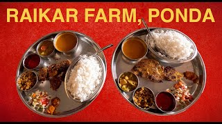 Homely Goan meals @ Ponda's Raikar Farm