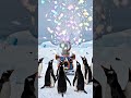 Penguins ki snow Machine part- 2  ! amazing animal video #shorts