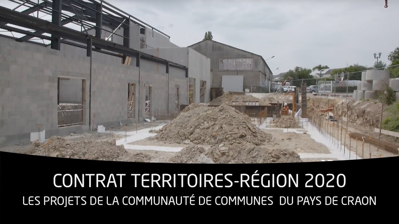 reportages francais La Région signe le CTR 2020 de la Communauté de Communes du Pays de Craon