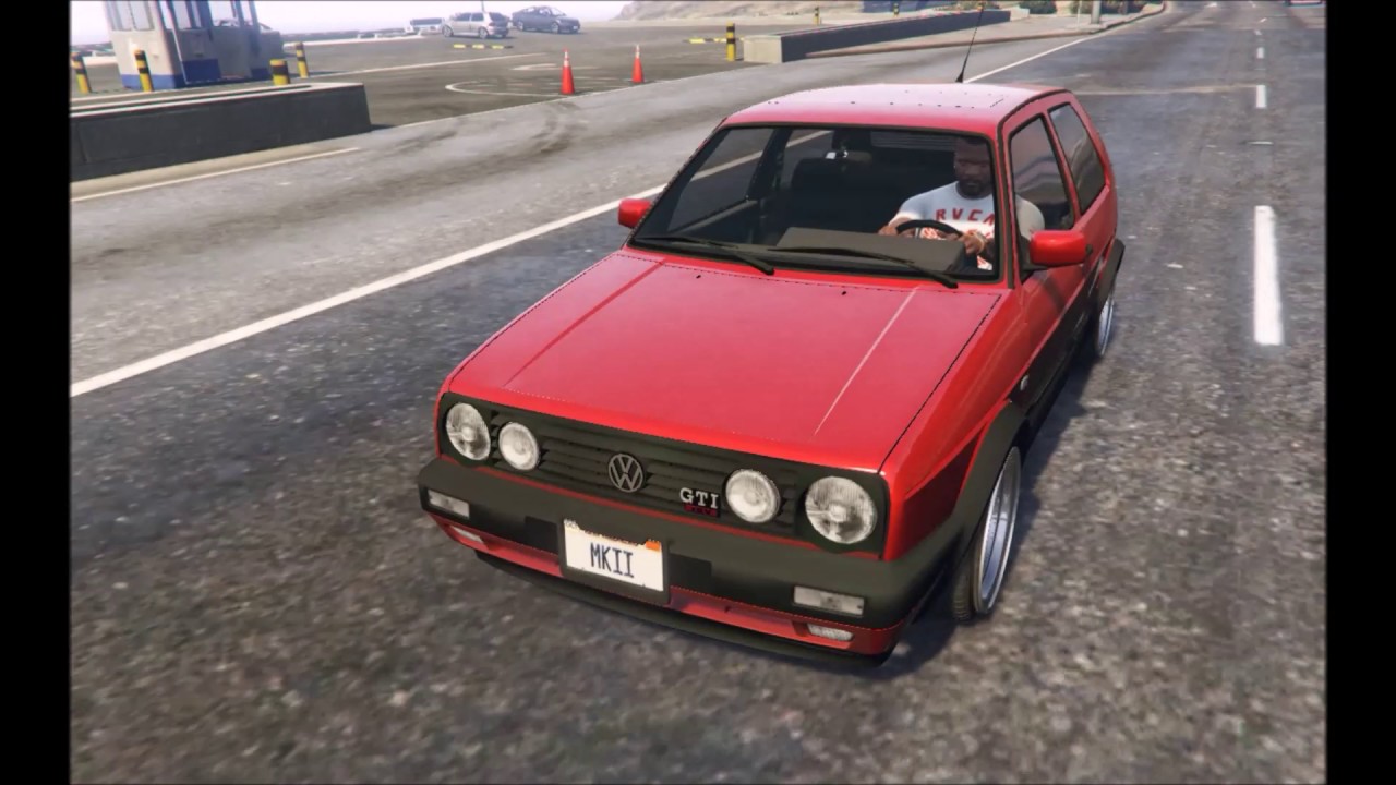 GTA 5 Golf 2 GTI 16V - YouTube