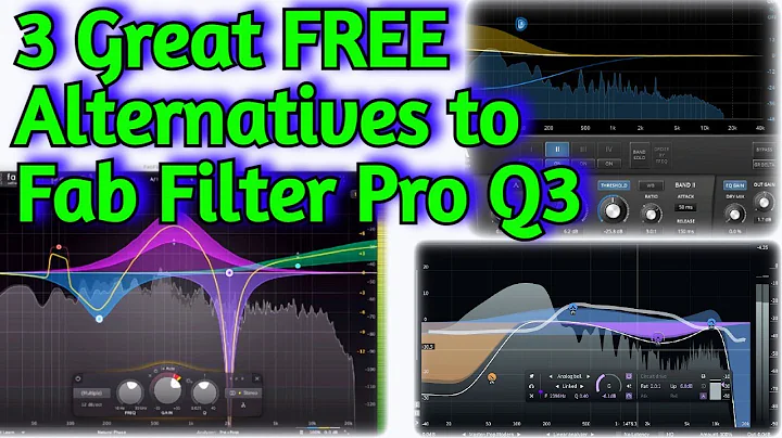 3 FREE VST PLUGIN Alternatives To FAB FILTER Pro-Q 3 - Full Review & Tutorial