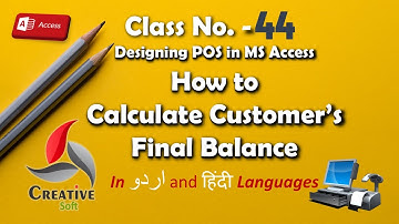 Class No. 44 (How to Calculate Customer