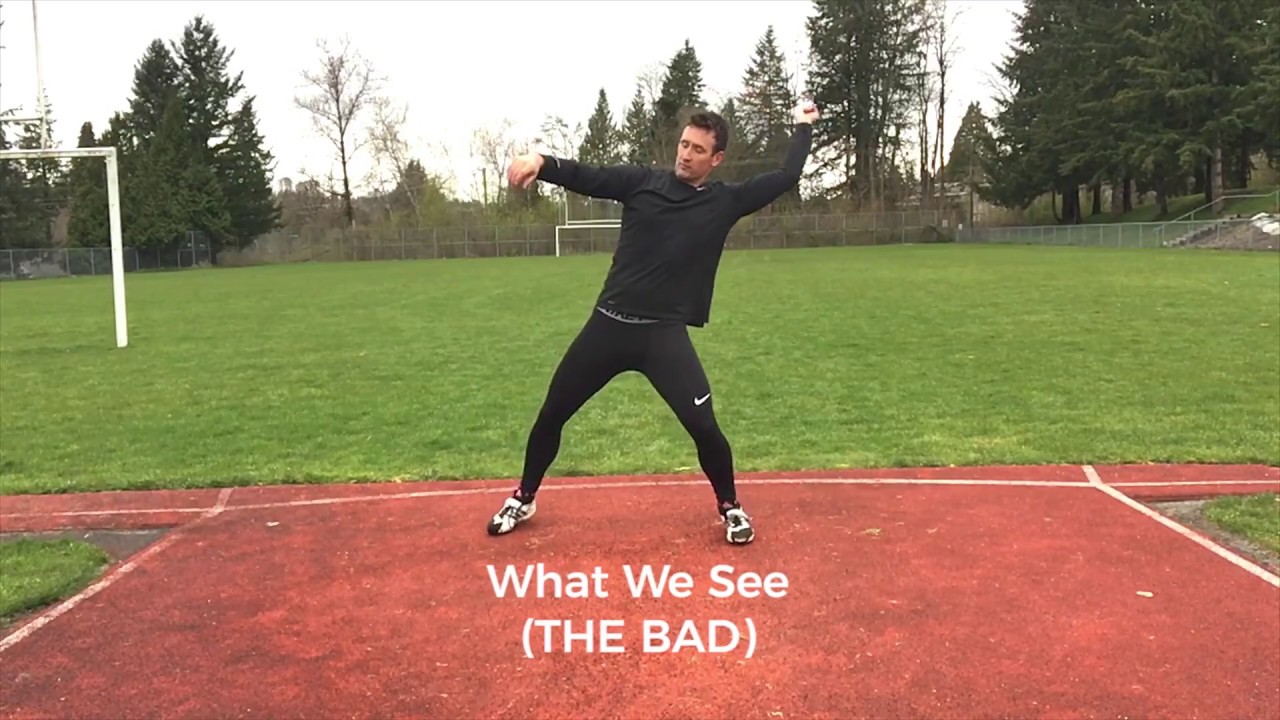 Javelin Throw Good Javelin Throw Bad - YouTube