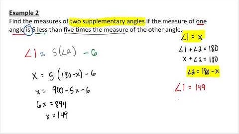1.5 - Angle Relationships